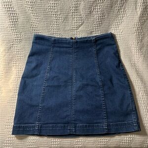 Free People Denim Skirt Size 6